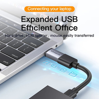 USB 3.2 / 3.0 Đầu chuyển đổi OTG USB Type C sang USB Full size  (TYPE C Male to USB Female Cable Adapter Converter)