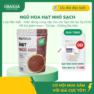 Ngũ Hoa Hạt Nguyên Chất Hạt Đình Lịch Obaxua Chuyên Dùng Trong Spa Cao Cấp Mặt Nạ Đắp Mặt Giảm & Ngừa Mụn Dưỡng Sáng Da