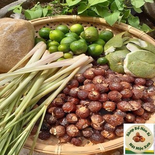 Quả bồ hòn tách hạt (1kg) kèm HDSD (hàng loại 1)