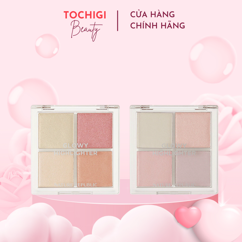 Phấn bắt sáng Nature Republic Glowy Highlighter 12.8g