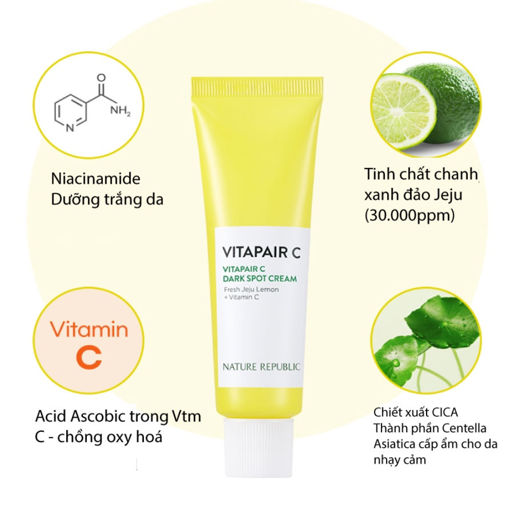 Kem dưỡng Nature Republic Vitapair C Dark Spot Cream 50ml