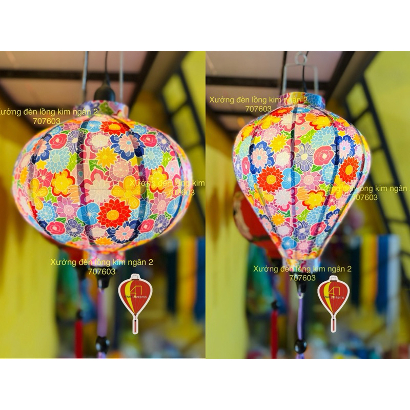 Đèn lồng hội an phong cách vintage cực đẹp chuyên trang trí nhà cửa chùa miếu treo 30/4 - 1/5