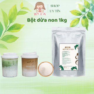 ( Bán sỉ ) Bột Dừa Non - Trà chanh sữa dừa (Nhập Khẩu gói 1kg làm trà sữa, làm bánh, pha chế)