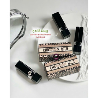   HÀNG CHÍNH HÃNG  Son thỏi Di.O.r Velvet Fullsize case da báo Limited 