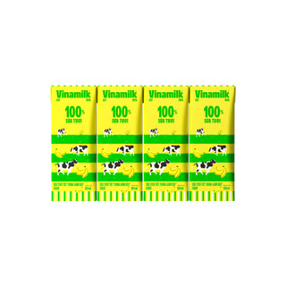 [Combo 3 lốc] Sữa Tươi Vinamilk Tiệt Trùng Chuối/Dừa 180ml