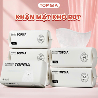 Khăn mặt khô Top gia dùng 1 lần siêu mềm mịn, an toàn cho da