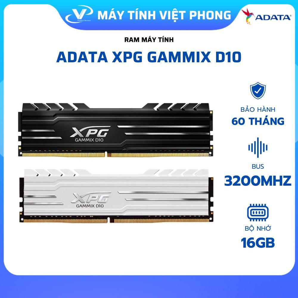 BỘ NHỚ TRONG RAM ADATA XPG GAMMIX D35 16GB - 8GB (1x16GB) DDR4 3200MHz