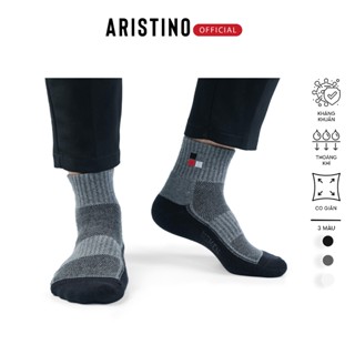 Tất, vớ nam cao cổ ARISTINO BIZMEN siêu dày đế xù cao cấp kháng khuẩn khử mùi, chống hôi - CST.01