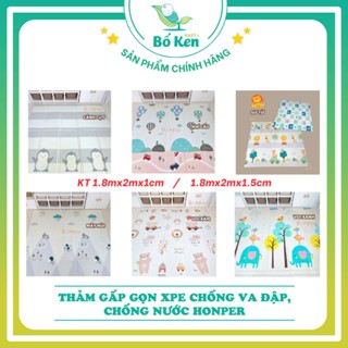 Shop Bố Ken - Thảm Gấp Gọn XPE Chống Va Đập, Chống Nước, Thỏa Sức Bé Chơi [Thương Hiệu Honper]
