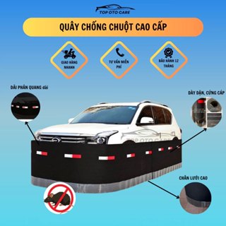 Quây Chống Chuột Ô Tô Cao Cấp cho xe 4-7 chỗ, chân inox 304 chắc chắn | Lưới chống chuột ô tô cao cấp