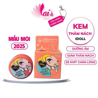 Kem Thâm Nách IDOLL White Armpit Cream (5g) Giảm Thâm, Trắng Mịn, Khử Mùi Hôi, Nách, Bẹn, Khủy Tay, Đầu Gối Chính Hãng