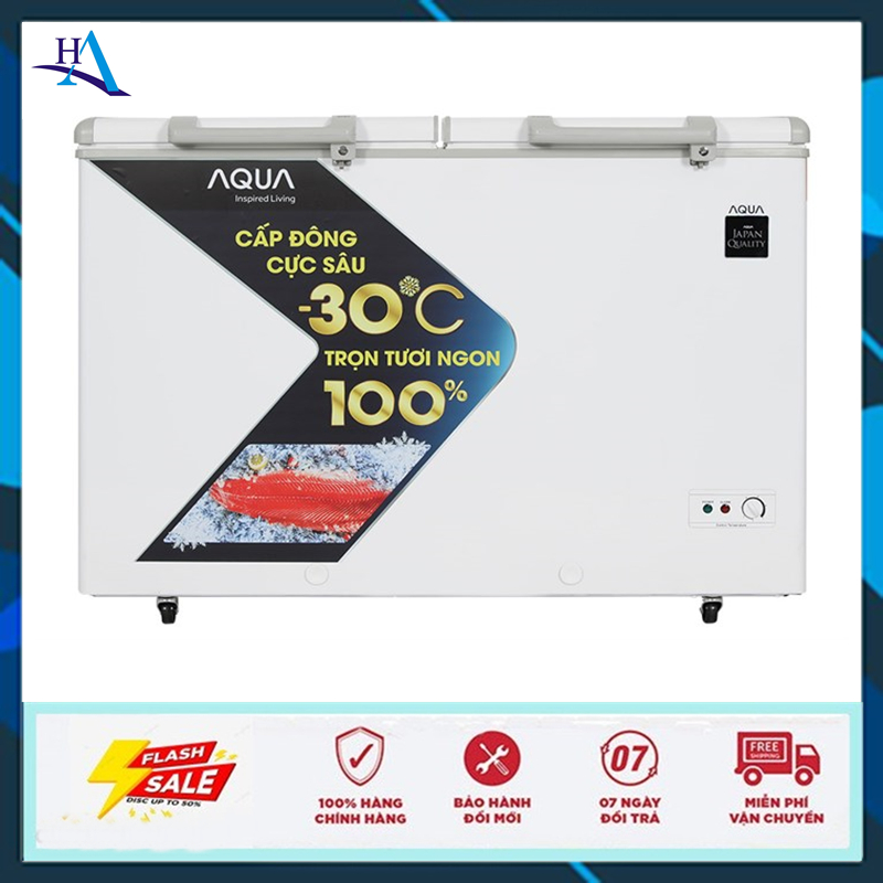 Tủ đông Aqua AQF-C5702S 365L 2 ngăn (Miễn phí giao tại HCM-ngoài tỉnh liên hệ shop)