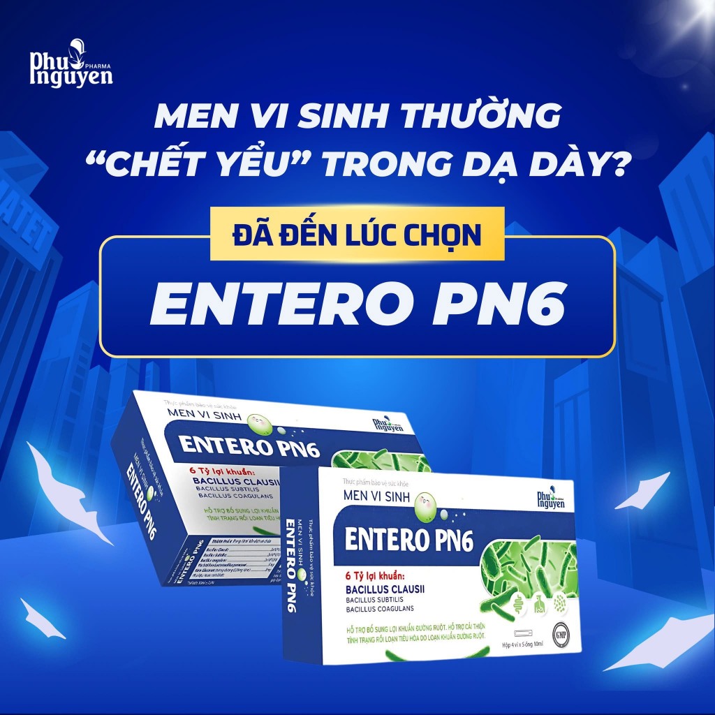Men vi sinh, men tiêu hóa cho bé, men tiêu hóa cho người lớn bổ sung lợi khuẩn 6 tỷ lợi khuẩn 10ml