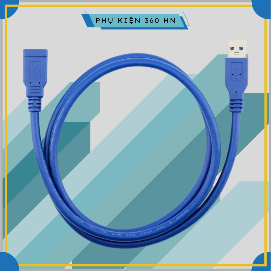 Dây cáp nối dài USB 3.0 dài 1.5m - nối dài USB 3.0