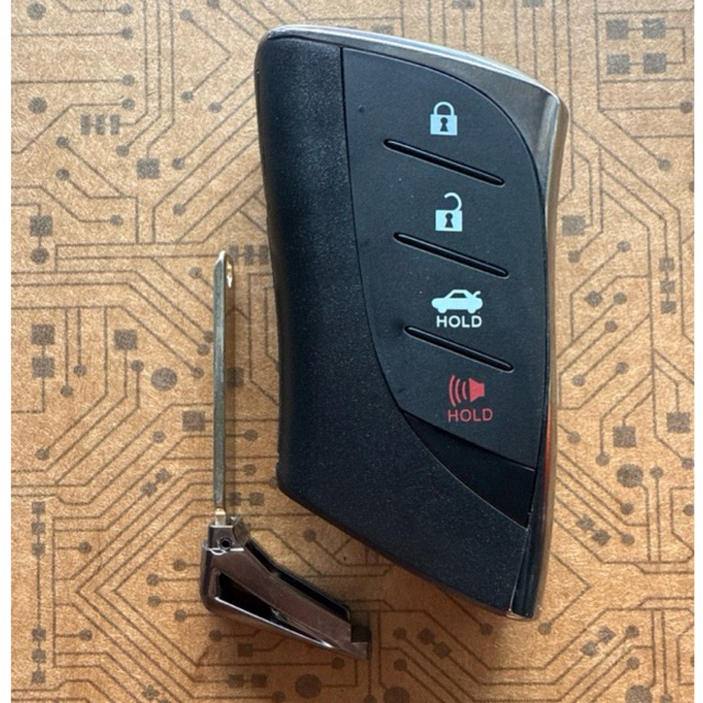 Vỏ chìa khoá smartkey Lexus Is250 Rx350 LX600