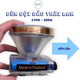 Đèn Pin Đội Đầu Đi Lặn Thái Lan 3 Pin (500W) - Siêu Sáng, Chống Nước, Dùng Bền Khi Đi Rừng, Đi Biển, Dã Ngoại