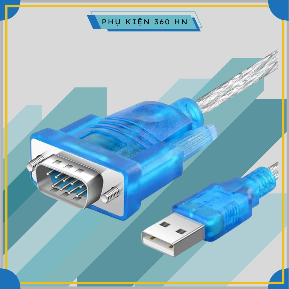 Cáp Chuyển USB Sang RS232 Cổng COM Cái 9 Chân