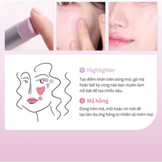   Võ Hà Linh x hince 04.04  Sáp Trang Điểm Căng Bóng Da Dạng Thỏi hince True Dimension Radiance Balm 10g 
