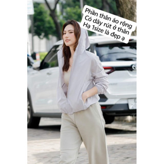 ÁO DÙ PARKA UNI NỮ 2024 - SALE AUTH FORM ÁO RỘNG LÙI SIZE