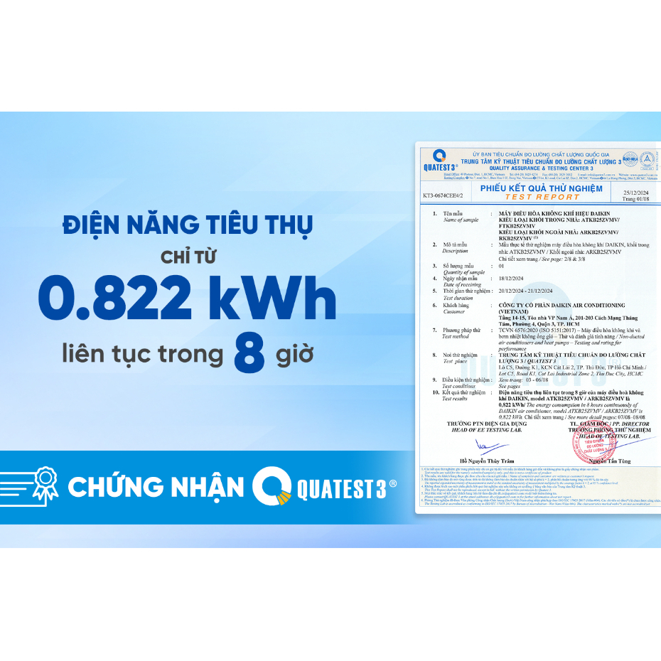 [MIỄN PHÍ LẮP ĐẶT 1TR3] LIVE - Máy Lạnh Daikin Inverter 1 chiều FTKB25ZVMV 1HP 9000BTU | BigBuy360 - bigbuy360.vn