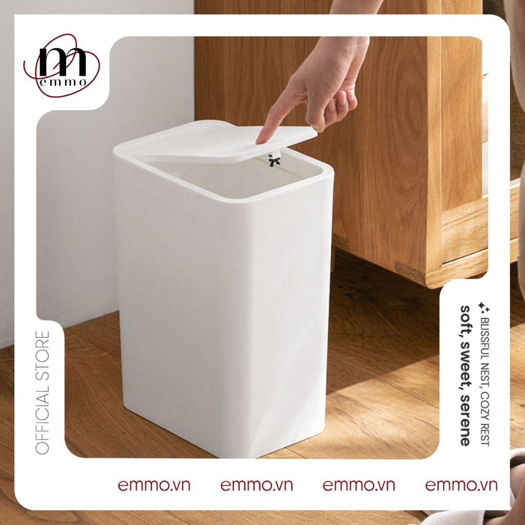 THÙNG RÁC 1 CHẠM EMMO TOWERBIN