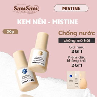 (HOẢ TỐC) Kem Nền Dạng Lỏng MISTINE Dưỡng Ẩm Kiềm Dầu Lâu Trôi Che Phủ Toàn Diện