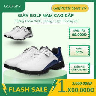    Tặng Tất   GIÀY GOLF NAM PGM XZ143 – CHỐNG THẤM CHỐNG TRƯỢT THOÁNG KHÍ 