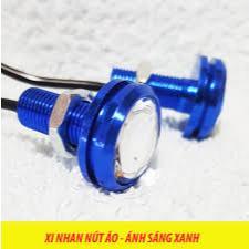 Bộ 2 led xinhan nút áo gắn xe máy