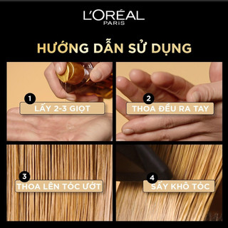 Dầu dưỡng tóc Loreal Elseve giúp phục hồi tóc hư tổn