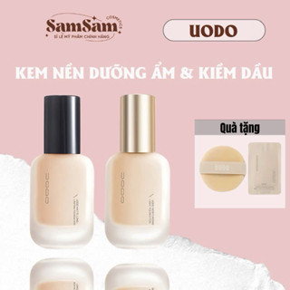 (HOẢ TỐC) Kem Nền Dạng Lỏng Uodo Moisturizing Light Dưỡng Ẩm Kiềm Dầu Lâu Trôi Che Phủ Toàn Diện
