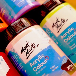 Tông tím màu Acrylic Mont Marte - 300ml