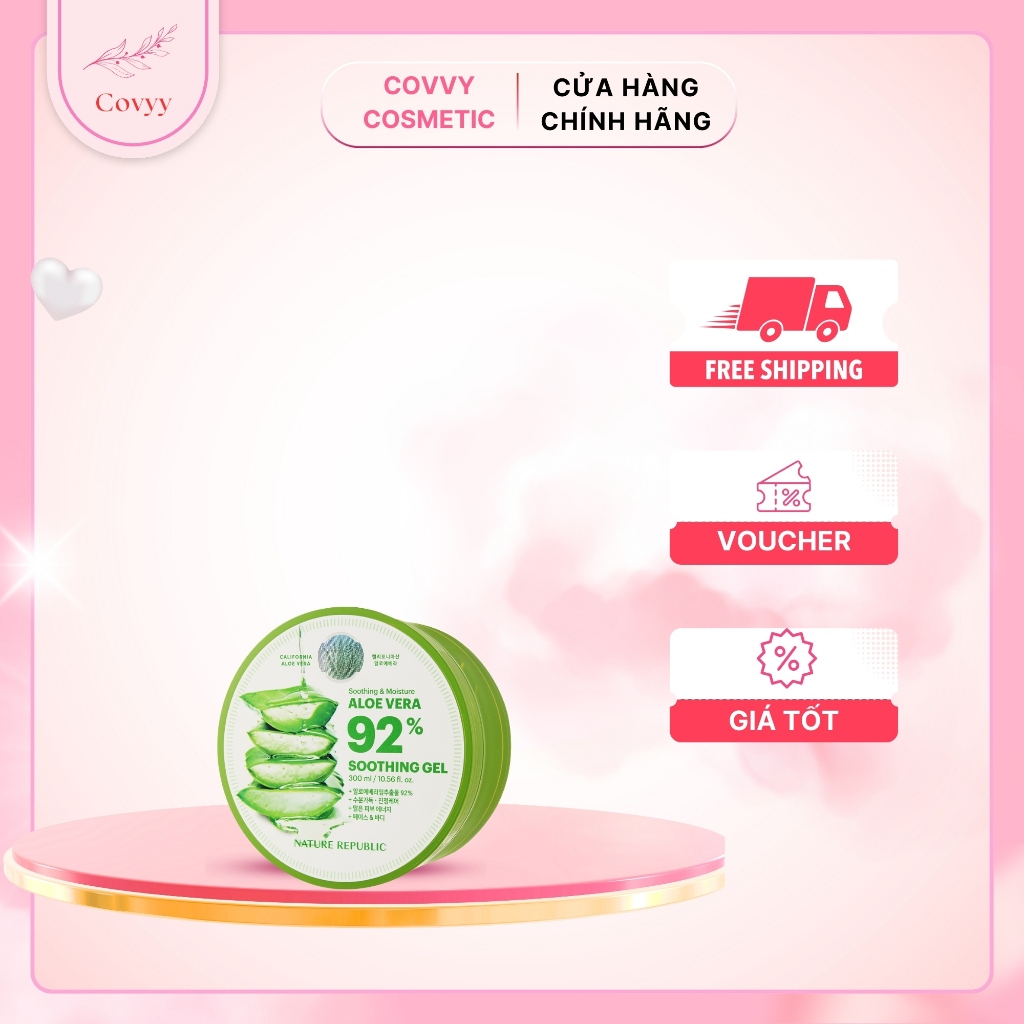 Gel Lô hội 92%