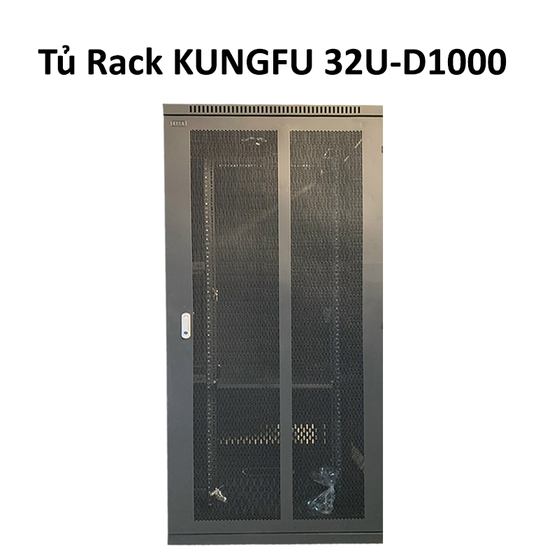 Tủ Rack bánh xe Kungfu 32U-D1000