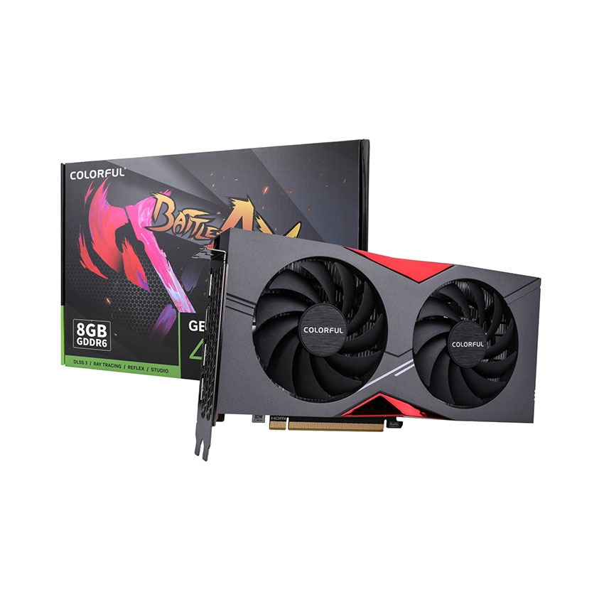 VGA Card màn hình Colorful GeForce RTX 4060 8GB GDDR6 NB DUO 8GB-V New 100% - Bảo hành 36T