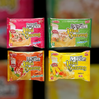   THÙNG 24 GÓI Date Mới  MIẾN PHÚ HƯƠNG THỊT BẰM | SƯỜN HEO | LẨU THÁI TÔM | MIẾN GÀ 55G 