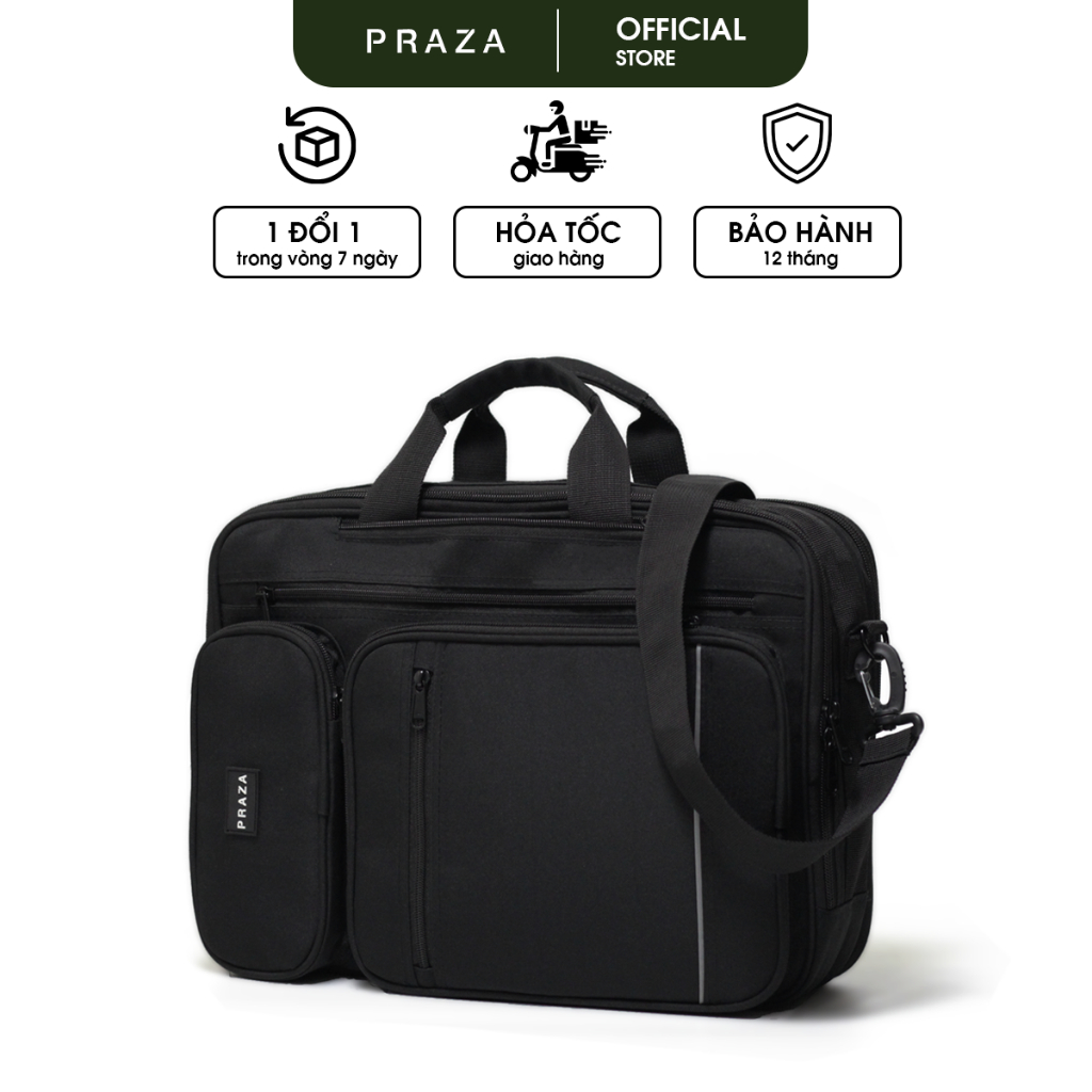 Cặp Học Sinh Đa Năng FRANKI Cho Học Sinh Cấp 2, Cấp 3 Đựng Laptop 15.6 inch PRAZA - TX098