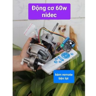  Đầu quạt không chổi than nidec 17- 24v|60w tốc độ mạnh chuông lớn thích hợp chế quạt senko b4 