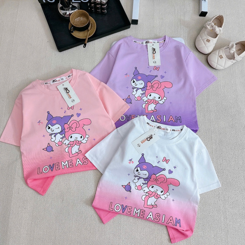 Áo cotton kurumi bé gái 110-150