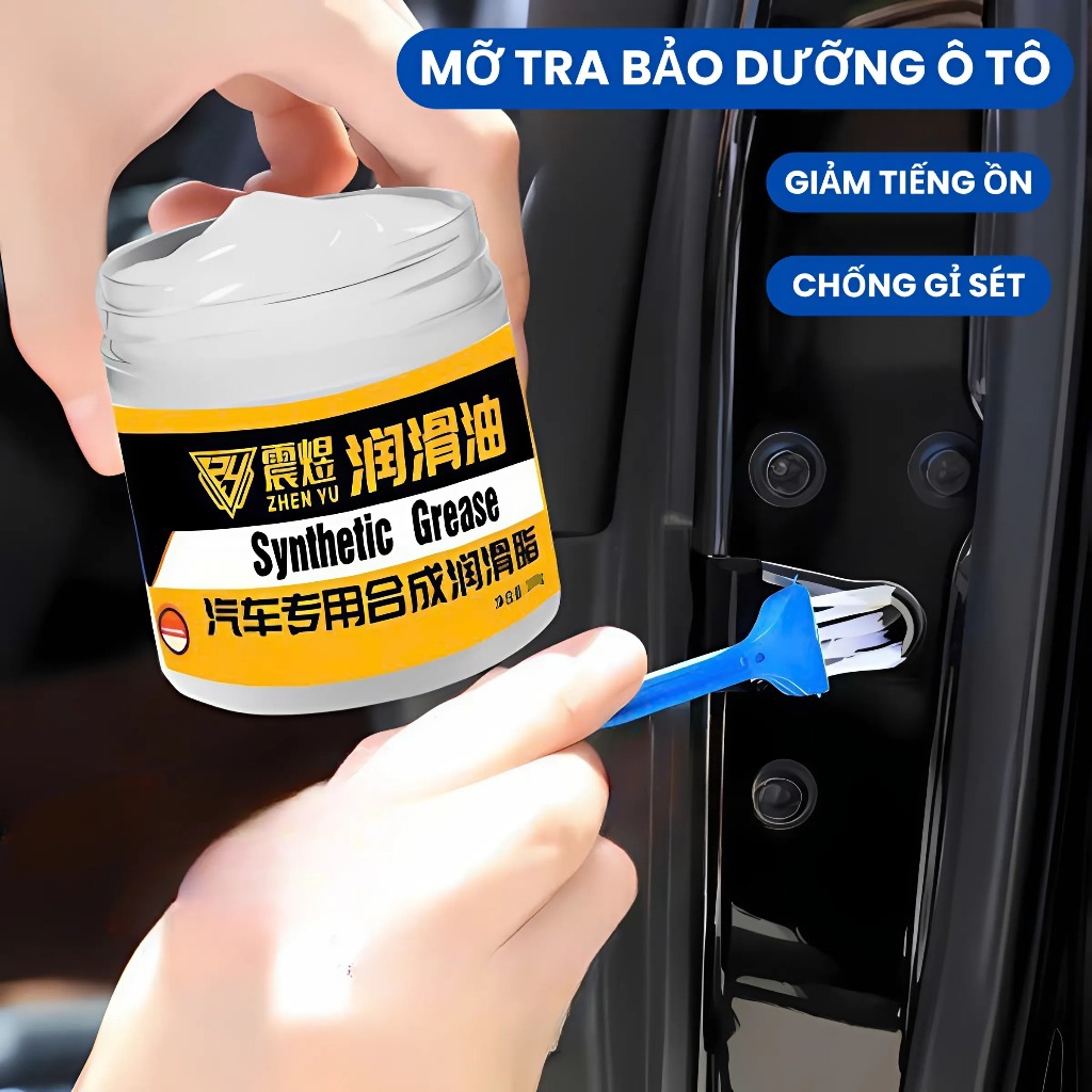 Mỡ Tra Bảo Dưỡng Ô Tô, Bôi Trơn Chi Tiết Xe Chống Rỉ Sét, Lọ Mỡ Bôi Trơn Giảm Va Đập Và Tiếng Cọt Kẹt Trên Ô Tô