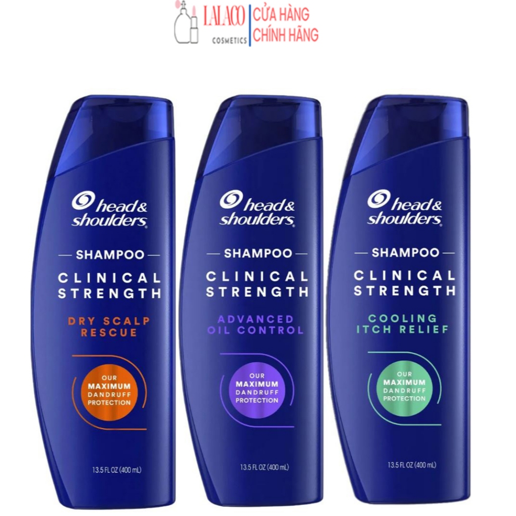 Dầu gội Gàu Head & Shoulder Clinical Strength 400ml