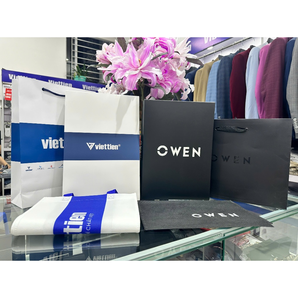 Hộp, túi đựng áo sơ mi, quần VIỆT TIẾN/OWEN