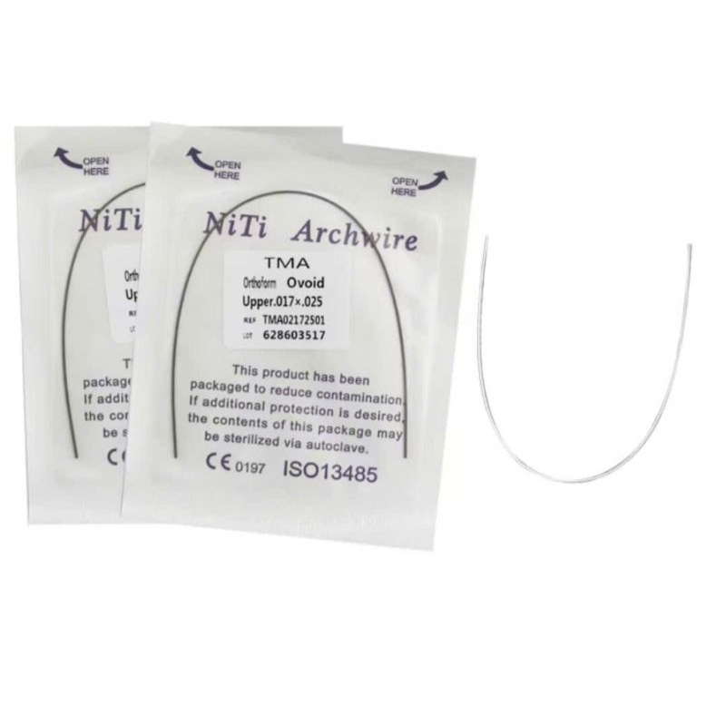 10 Gói Dây TMA  (5 gói trên + 5 gói dưới ) Dental TMA  Wire 10 Pack