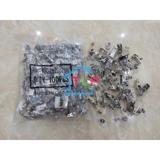 100 Chiếc KẸP THẺ SẮT (HÀNG CAO CẤP) - kẹp đeo thẻ