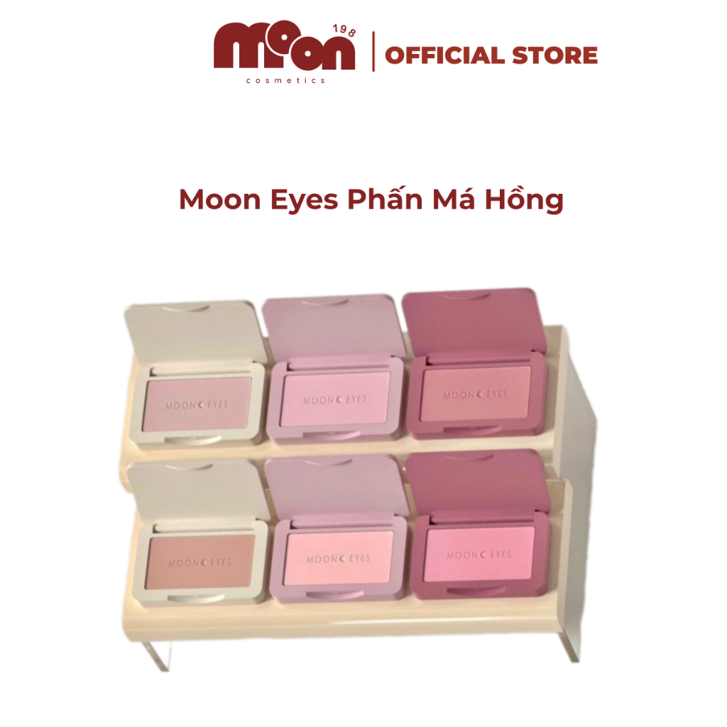 Moon Eyes Phấn Má Hồng MOONEYESNEIYOU BLUSH Dạng Bột má hồng mooneyes Color Romantic Collector Matte