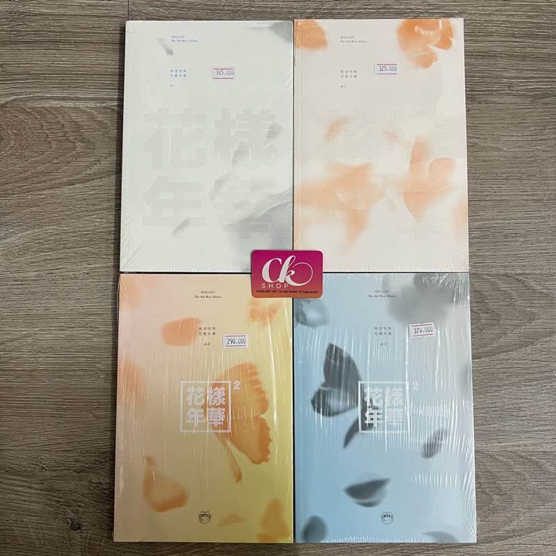 Ảnh BTS - HYYH cả 2 phần Part 1 và Part 2 Hoa Dạng Niên Hoa