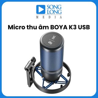 Micro thu âm BOYA K3 USB chính hãng phân phối