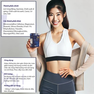 Viên uống 7 Day Slim Garcinia Edally Hỗ trợ kiểm soát cân nặng hiệu quả
