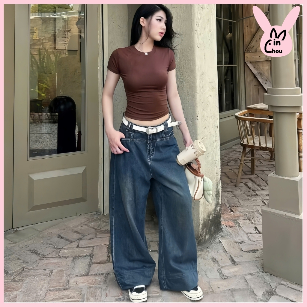 Áo thun body nữ MINCHOU chất vải dày dặn ôm sát tôn dáng mặc thoải mái nhiều màu hottrend | BigBuy360 - bigbuy360.vn