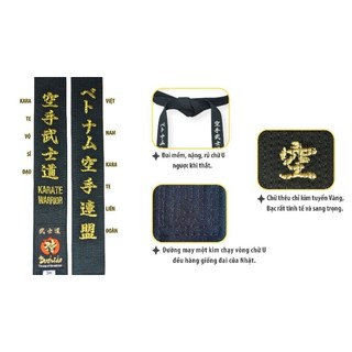 ĐAI ĐEN CAO CẤP THƯƠNG HIỆU BUSHIDO