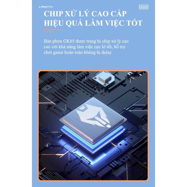 Bàn phím cơ không dây LANGTU GK65, goldenswitch HOTSWAP 3 chế độ kết nối, hỗ trợ Win/Mac | BigBuy360 - bigbuy360.vn
